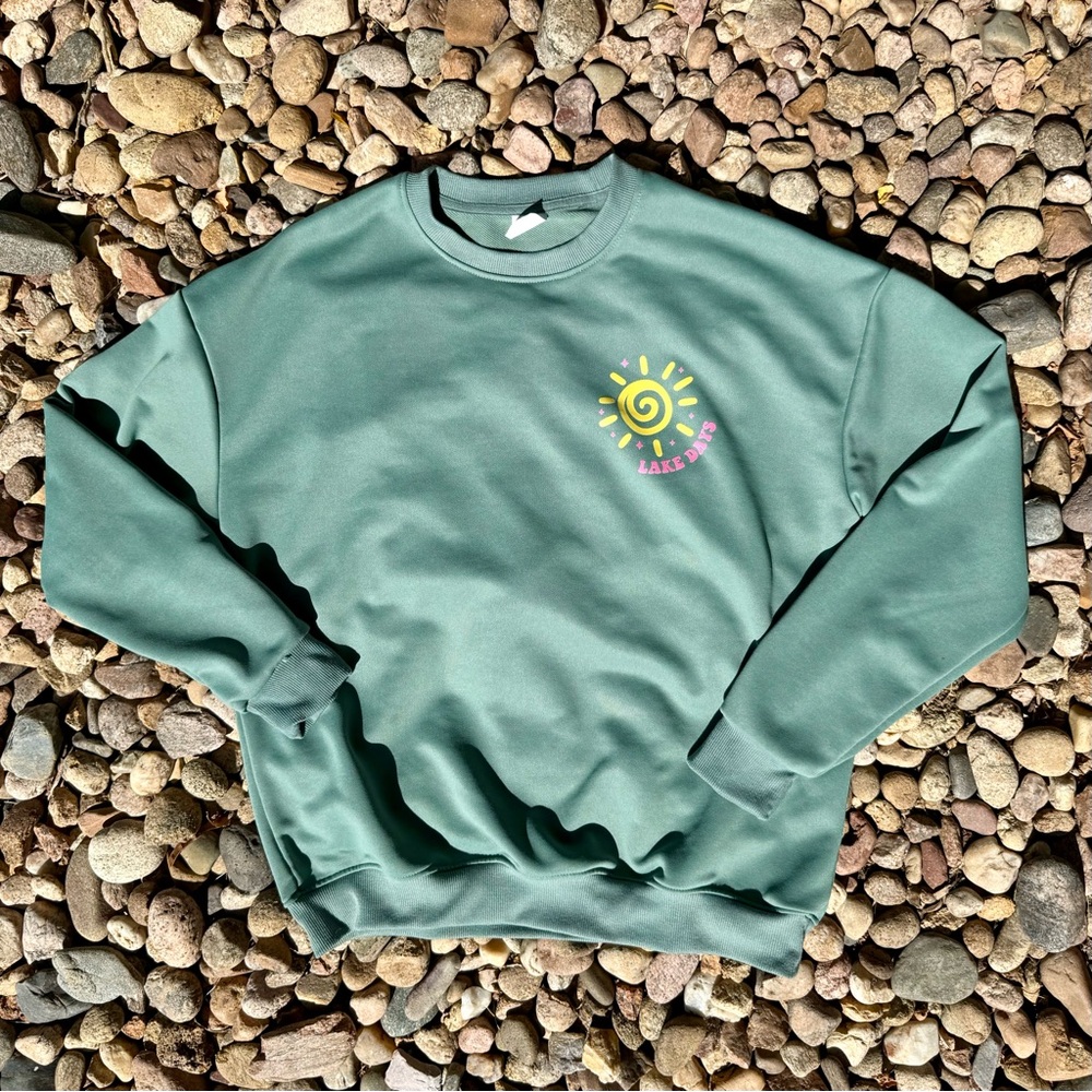 Green Crewneck Sweatshirt